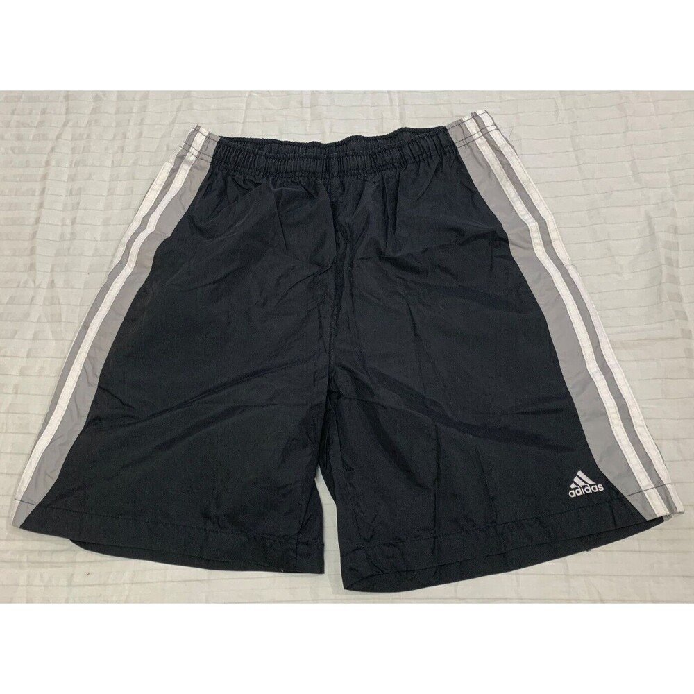 ADIDAS BOYS NYLON ATHLETIC SHORTS SIZE XL 18-20